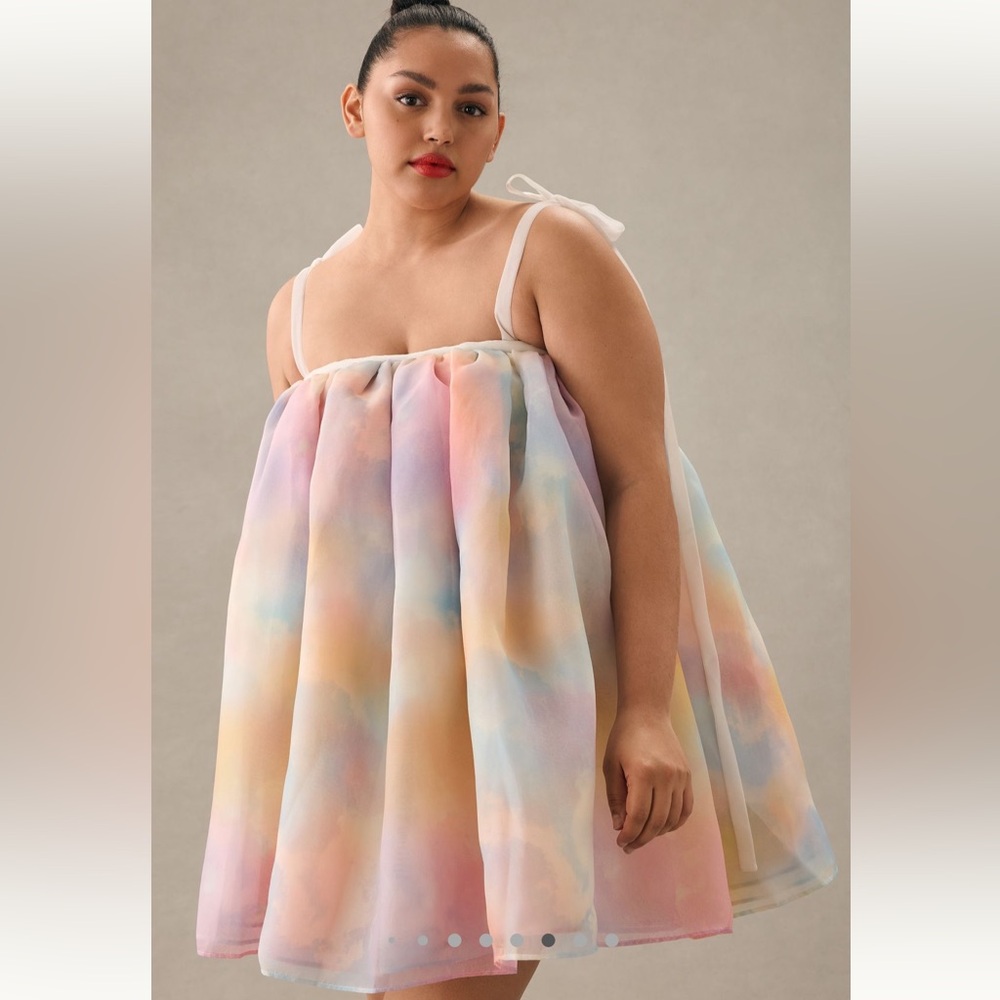 Selkie Rainbow Mini Dress 2x